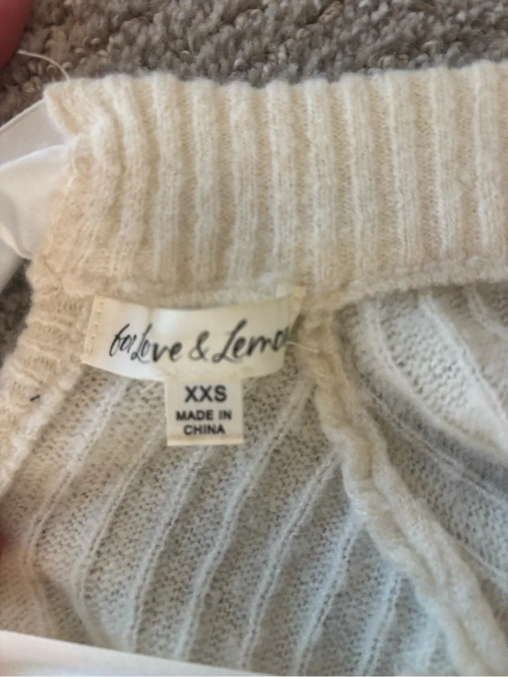 For Love And Lemons chunky colorblock